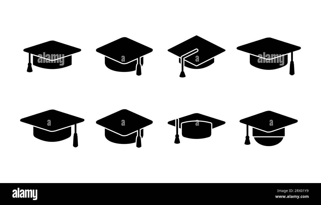 Education icon vector. graduation cap icon vector Stock Vector Image ...