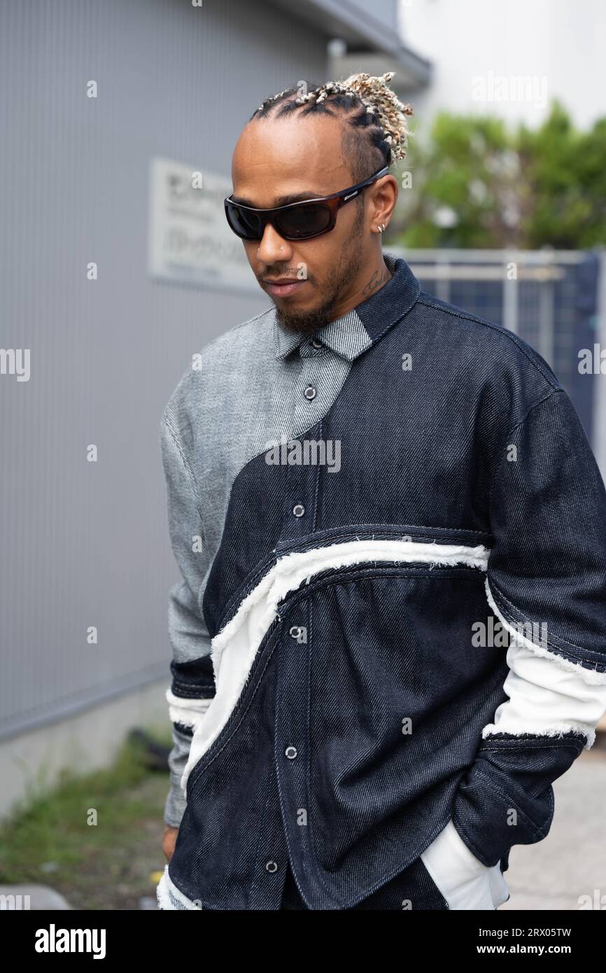 Lewis hamilton top jeans jacket