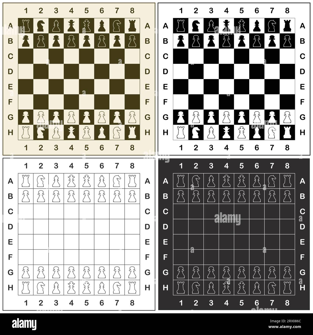 Worlds great chess games karpov - topalov Vector Image