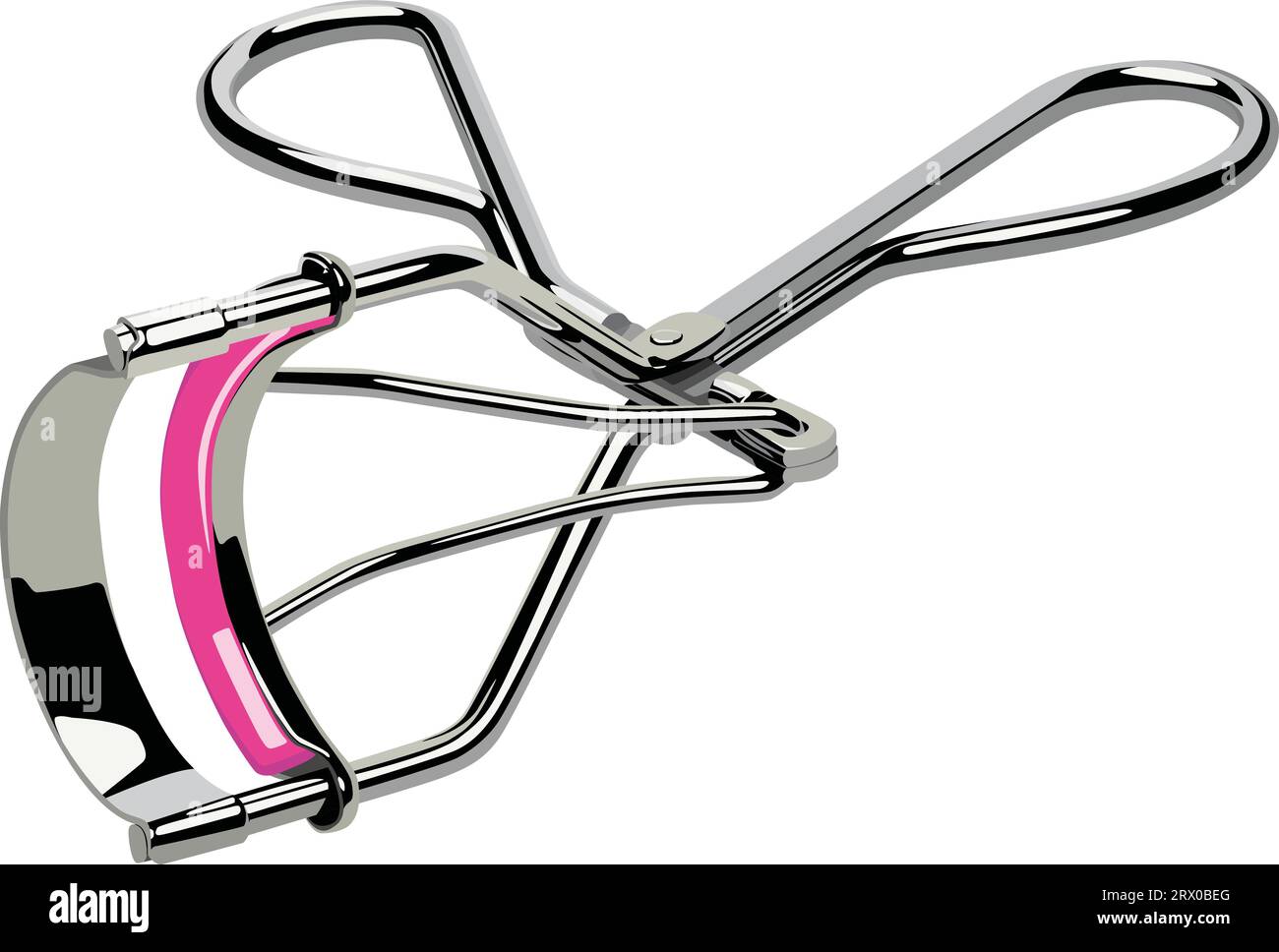 Vector illustration of isolated Eyelash Curler Stock Vector Image & Art