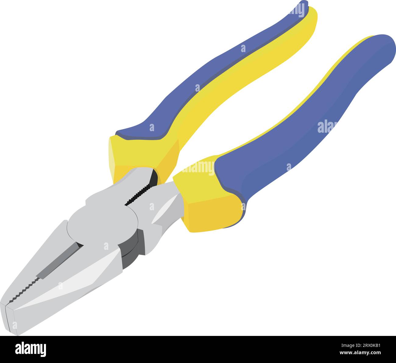 Vector illustration of isolated Plier Stock Vector Image & Art - Alamy