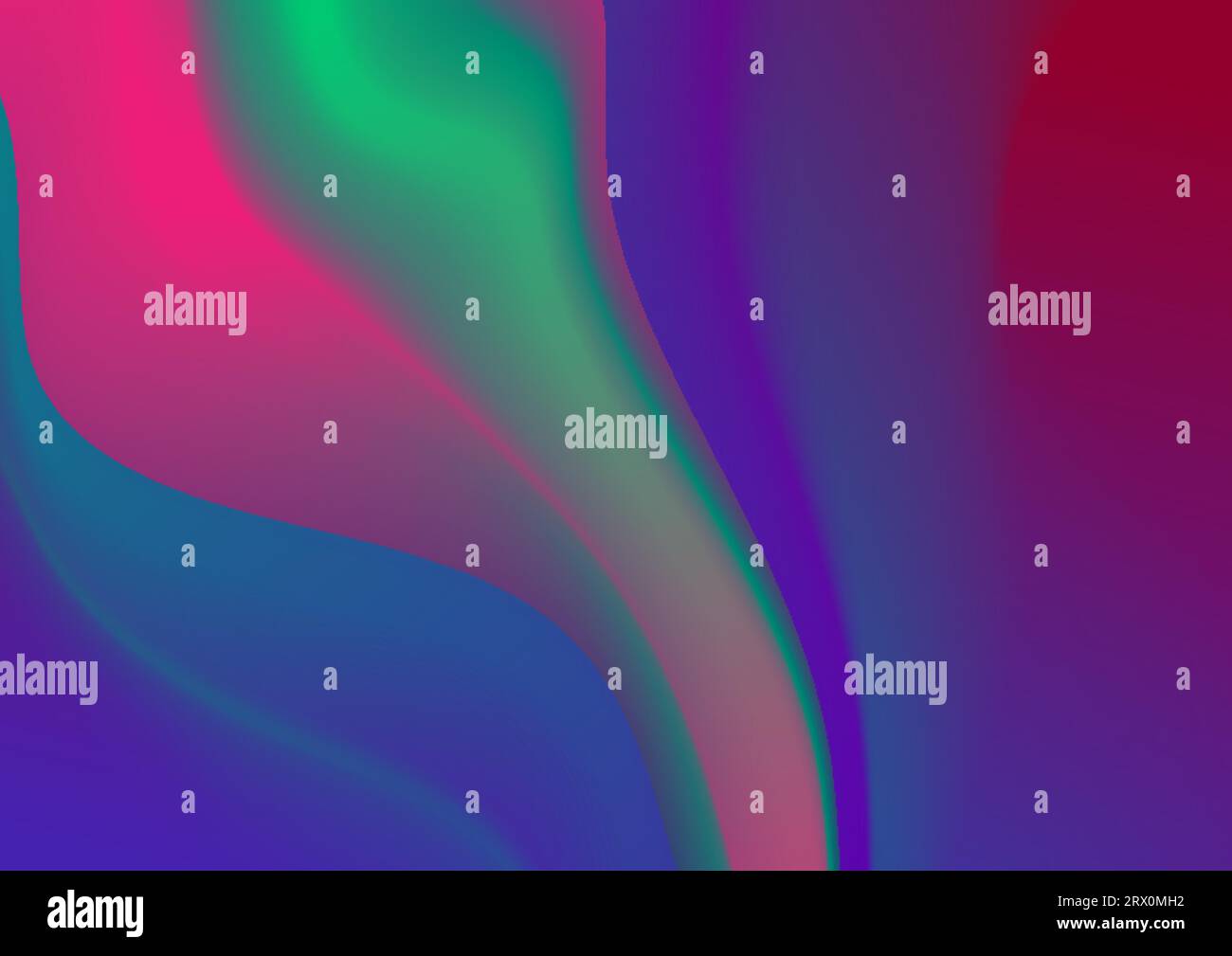 Abstract colorful liquid waves futuristic background. Vector design Stock Vector