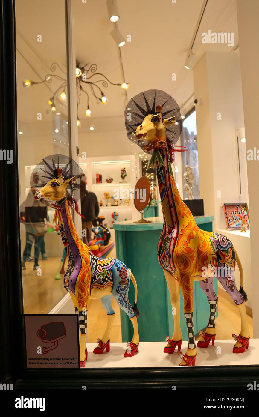 Souvenir Decor, Brussel, Belgium. Image captured cute and colorful