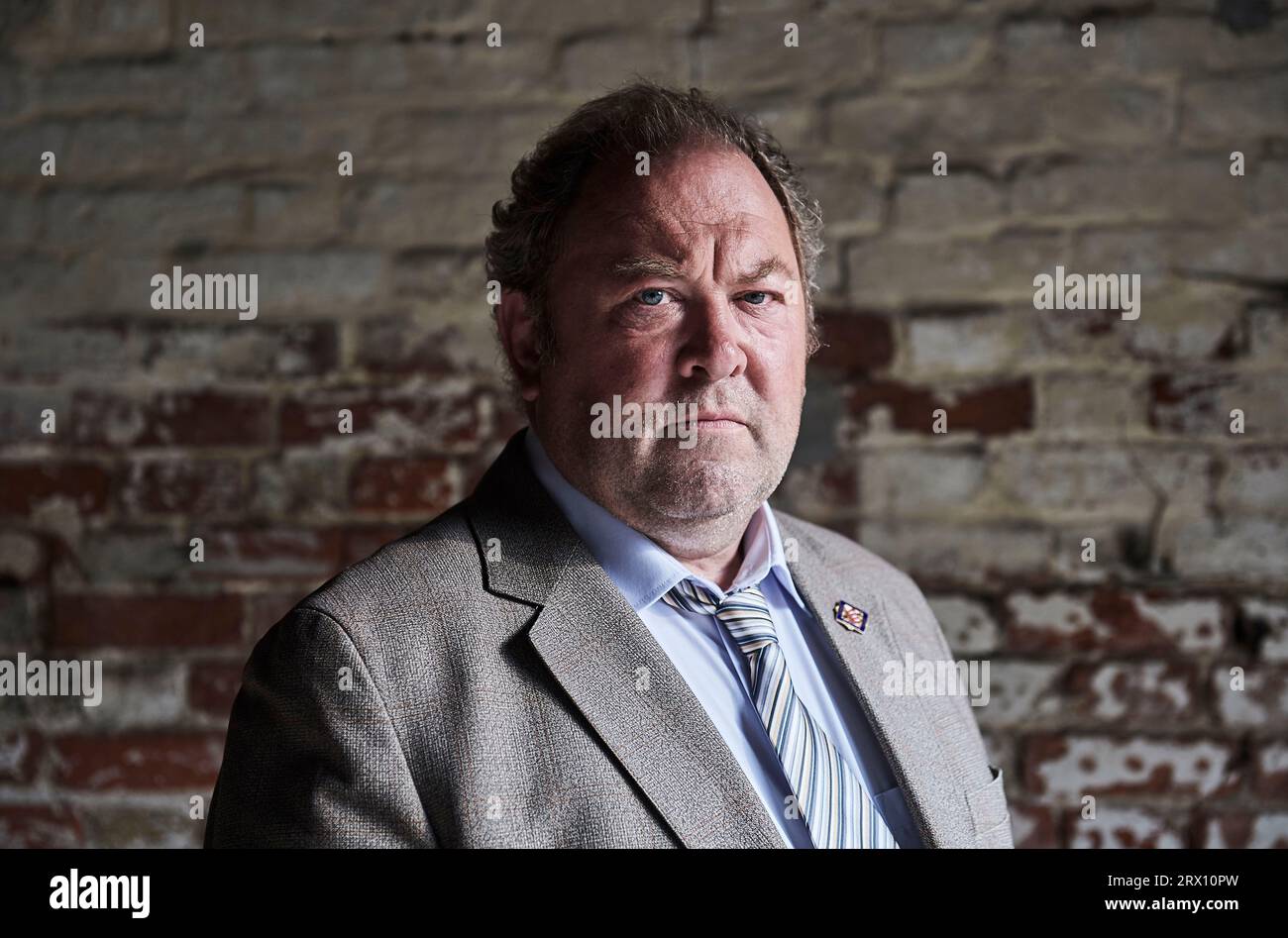 MARK ADDY in WHITE HOUSE FARM (2020), directed by PAUL WHITTINGTON. Credit: New Pictures / Independent Television (ITV) / Album Stock Photo