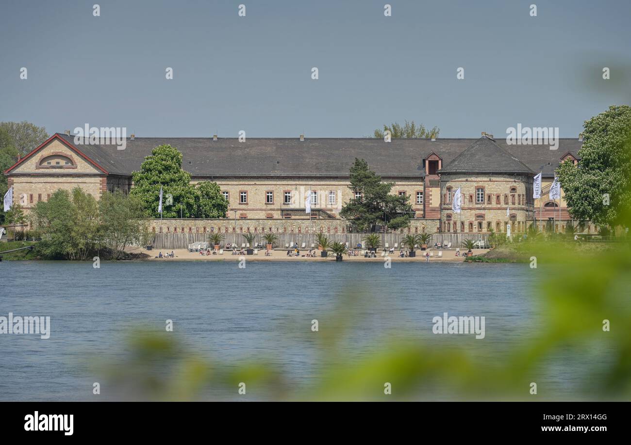 Reduit, Museum Castellum, MainzKastel, Wiesbaden, Hessen,