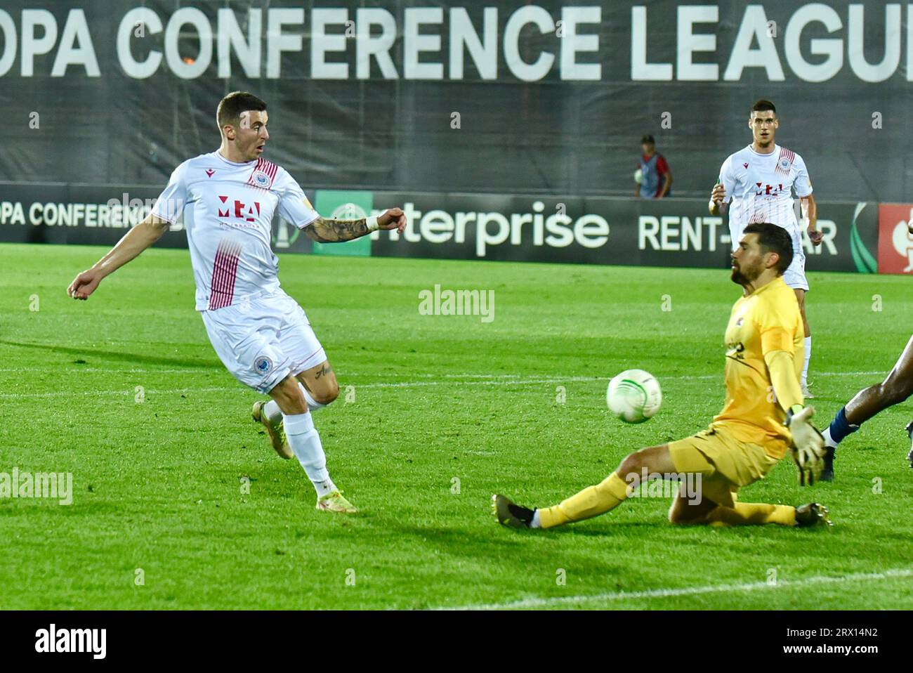 Vivid Bosnia Europa Conference League Soccer Abstract in HD Vivid Bosnia Europa Conference League Soccer Abstract in HD