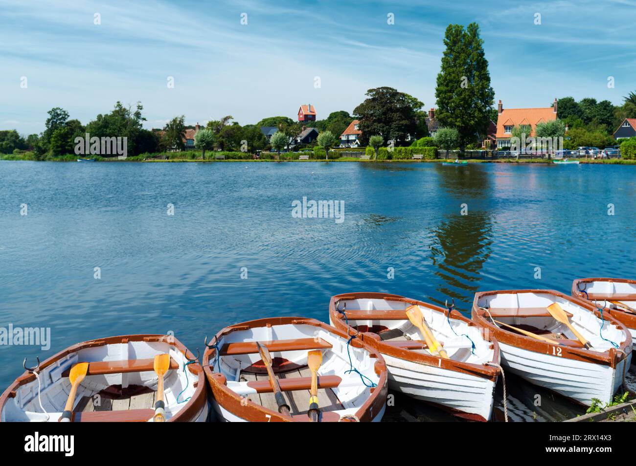 The Meare at Thorpeness Suffolk Stock Photo
