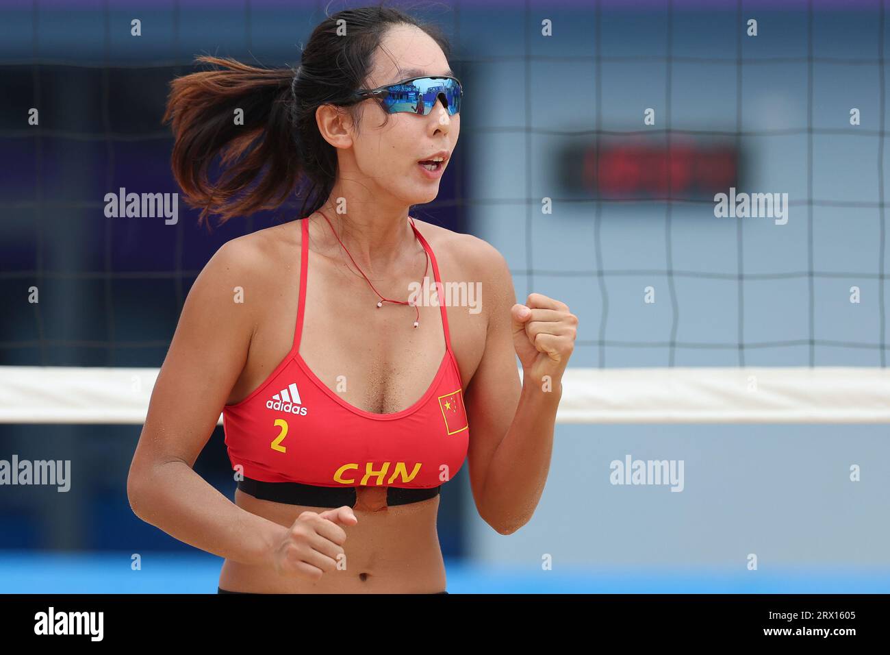 Ningbo, China's Zhejiang Province. 22nd Sep, 2023. Dong Jie of China