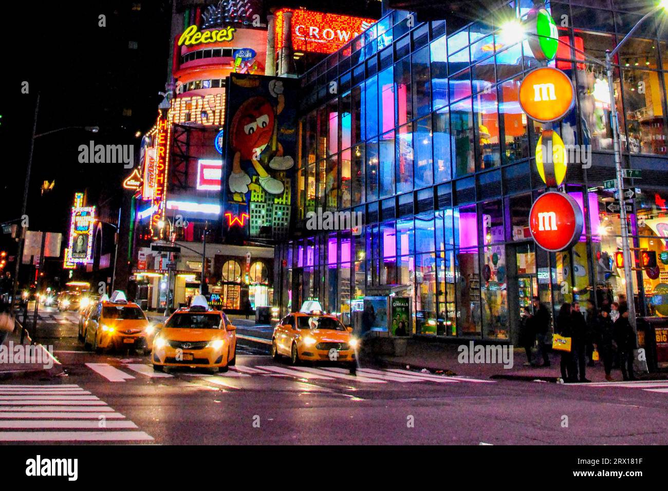 travel to New York Manhattan Big Apple vacation USA Stock Photo
