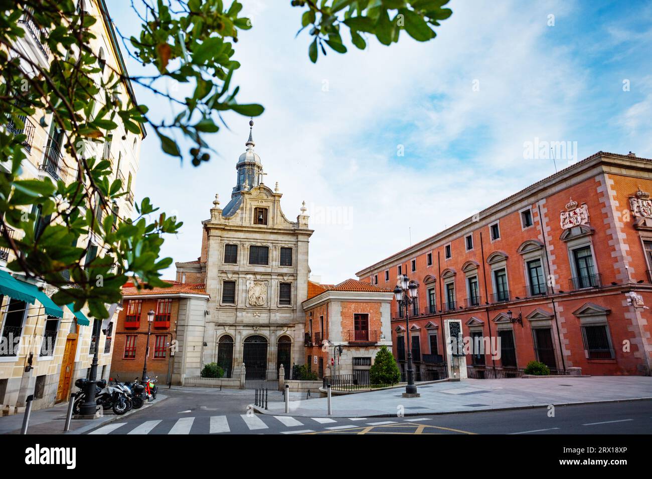 Cathedral Church of the Armed Forces in Madrid Stock Photo