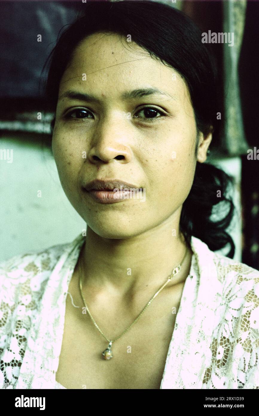 Portrait of a young Balinese woman Stock Photo