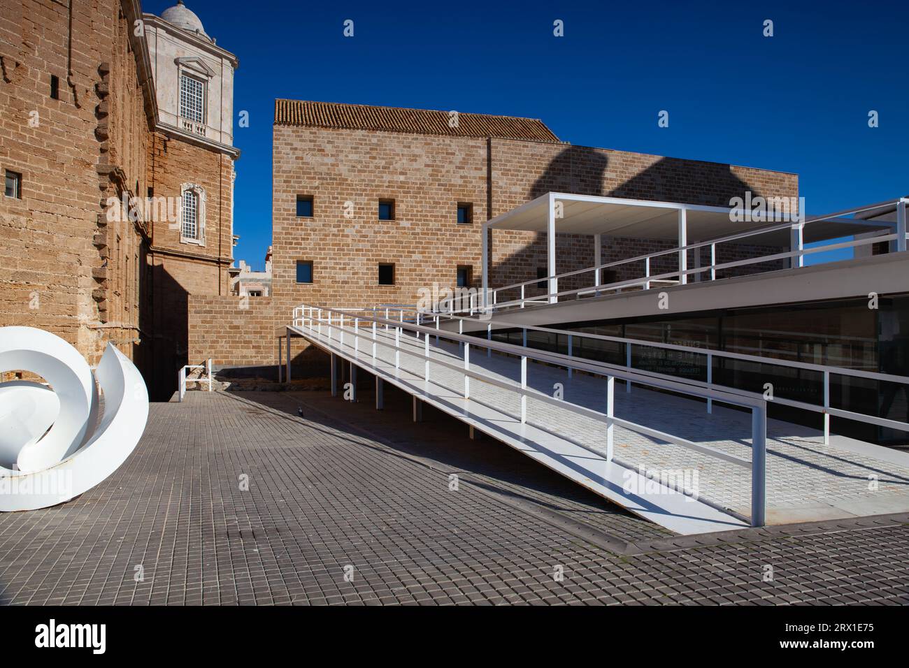 Museo Catedralicio in Cadiz, Andalicia, Spain. Situated opposite Stock Photo