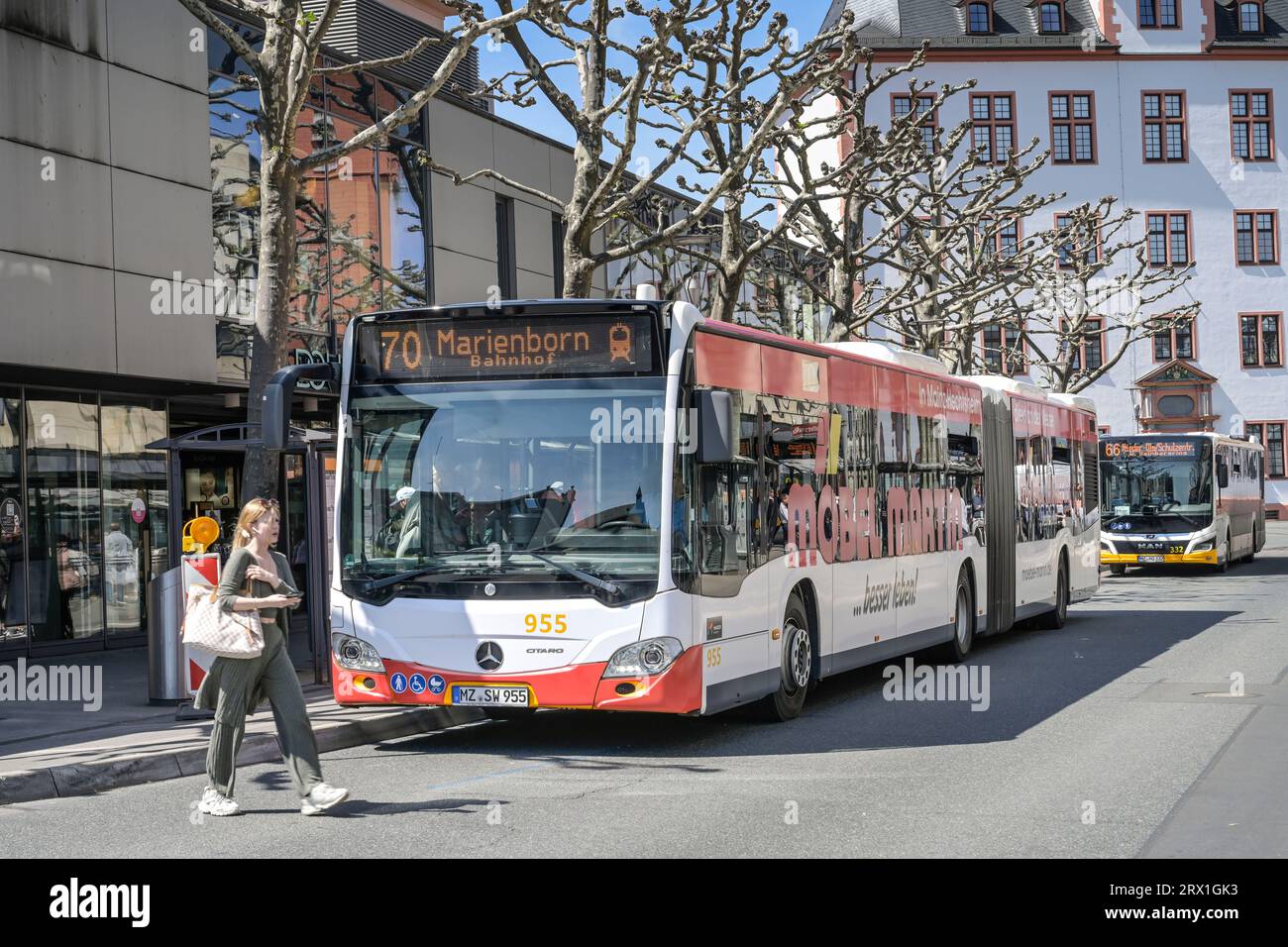 BUSLINIEN UND HALTESTELLEN IN MAINZ RHEINLAND PFALZ intelligence overview