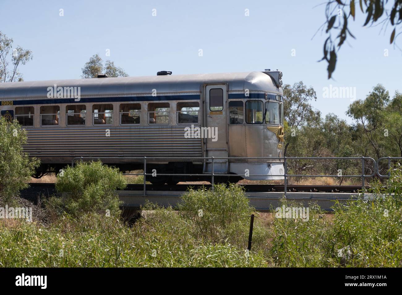 a classic rail train a 2000 class rail motor also known as the silver