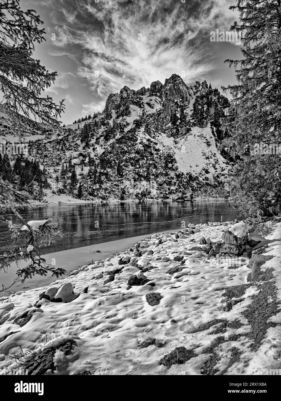Soinsee lake Black and White Stock Photos & Images - Alamy
