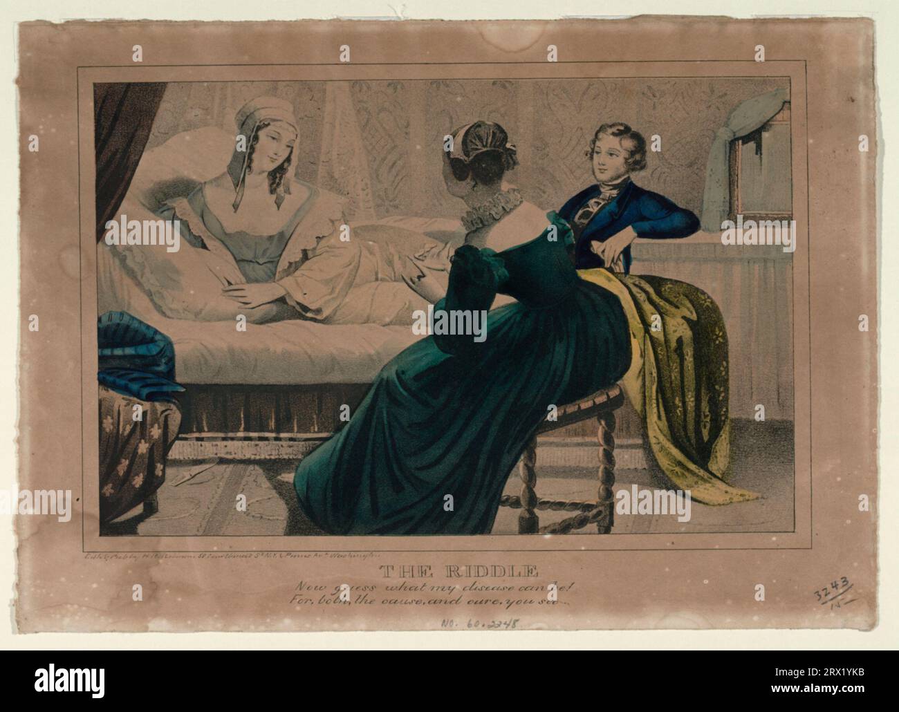 The Riddle Lithograph Lithograph,