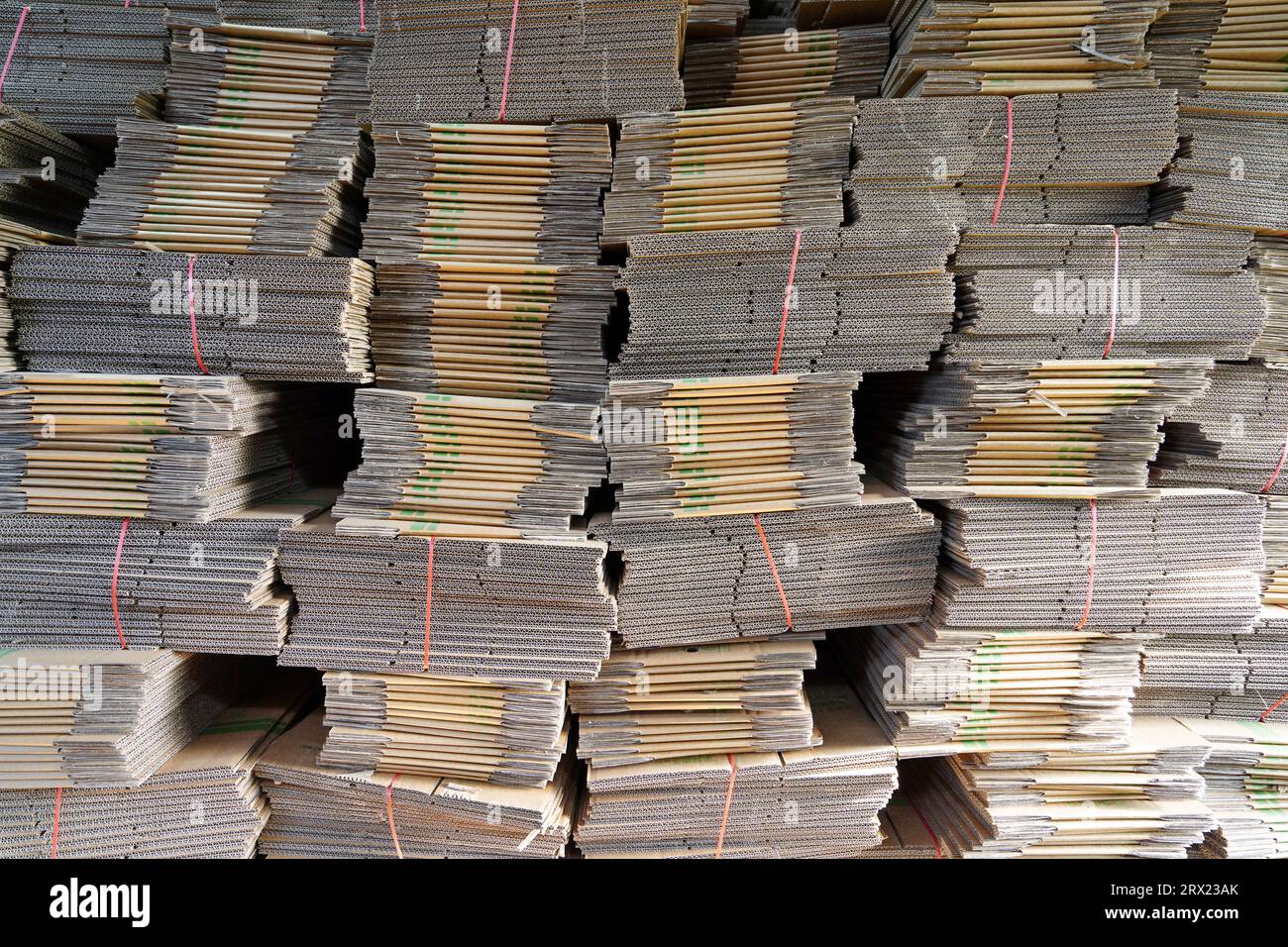 Chinese Paper Stack Warehousing stacks hi-res stock photography and images - Alamy