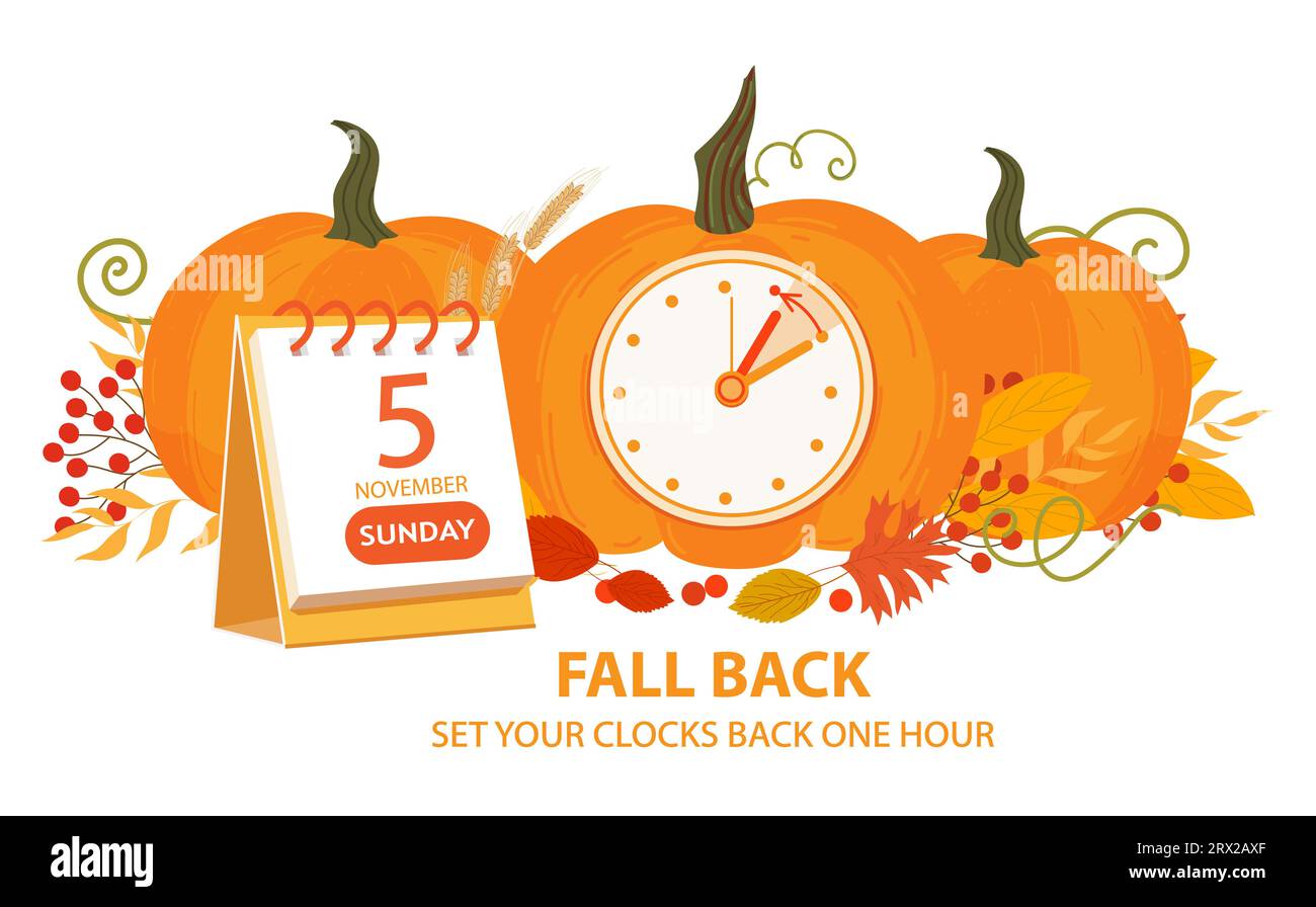 Fall back 2023 time change: When do clocks change for Daylight