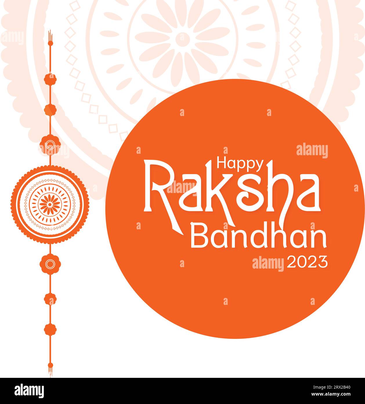 Happy Raksha bandhan square poster 2023 Stock Vector Image & Art - Alamy