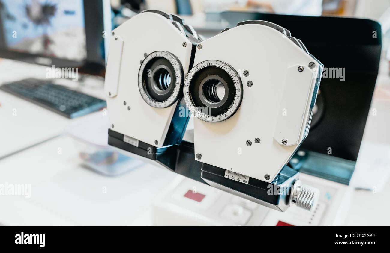 Hardware laser children vision treatment equipment. Laboratory device