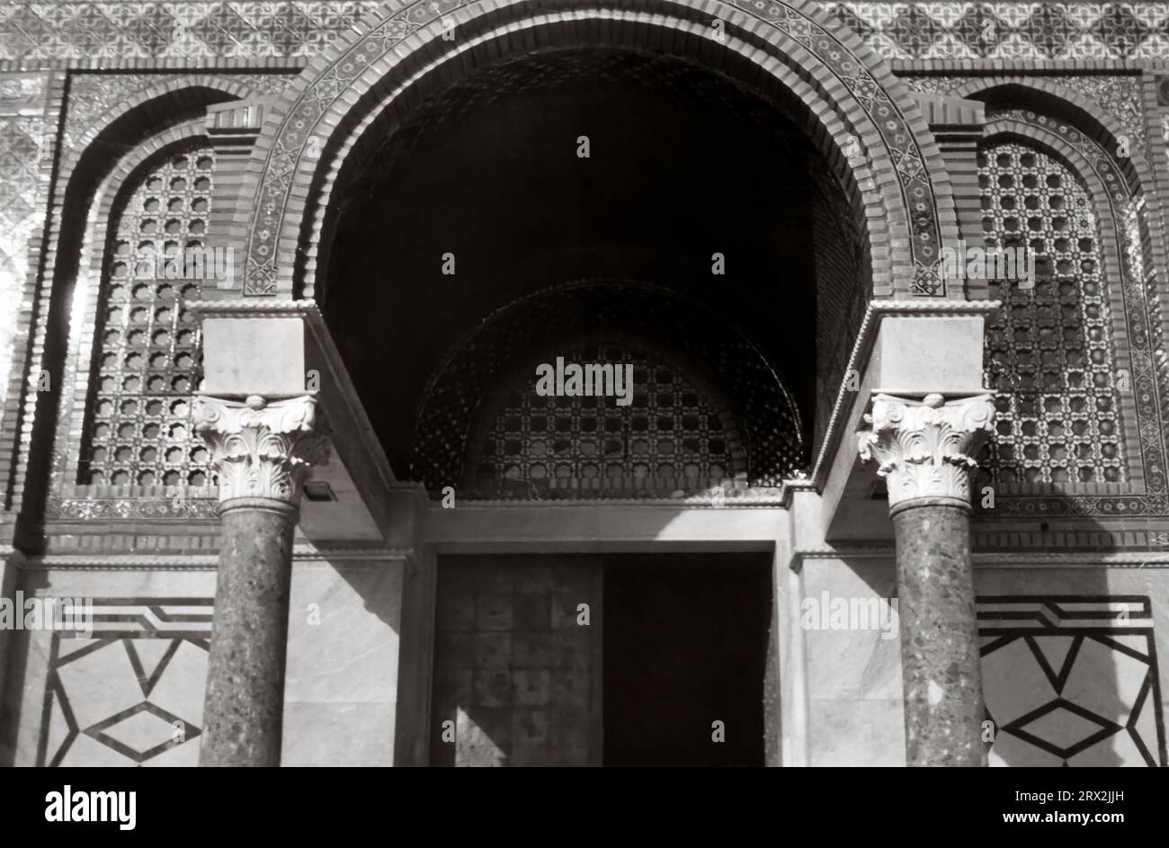 Al-Aqsa Mosque, Jerusalem, Circa 1968 Stock Photo