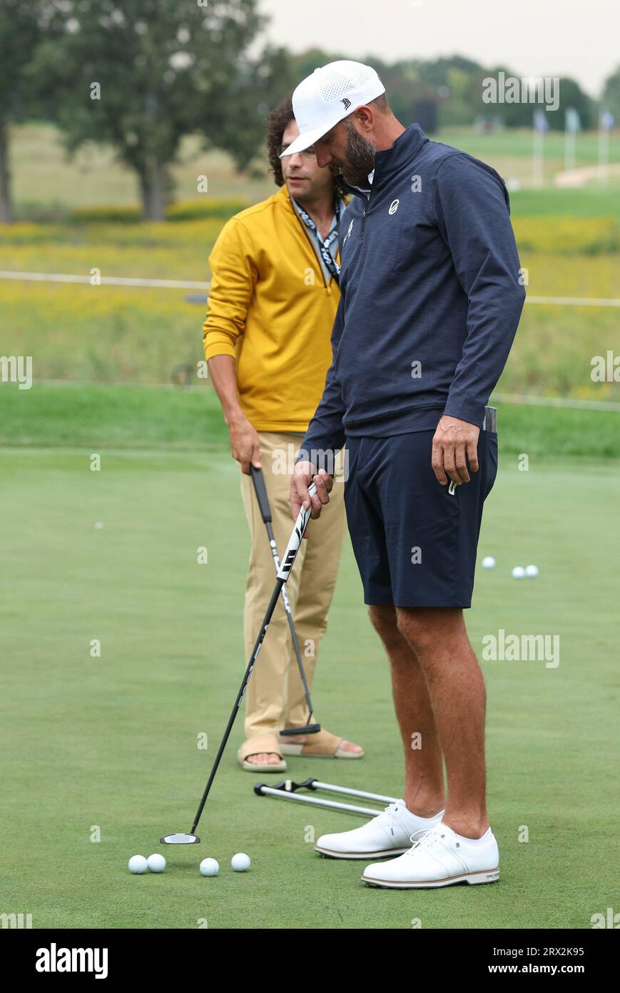 Chicago, IL, USA. 21st Sep, 2023. Reggie Bush at the LIV Golf Chicago