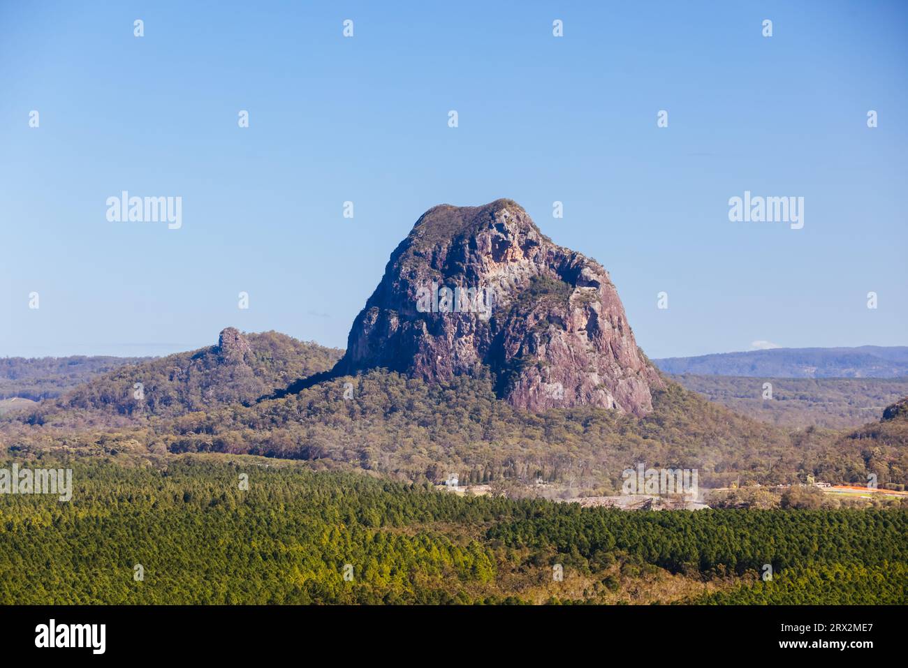 Glass House Mountains in Queensland Australia Stock Photo Alamy