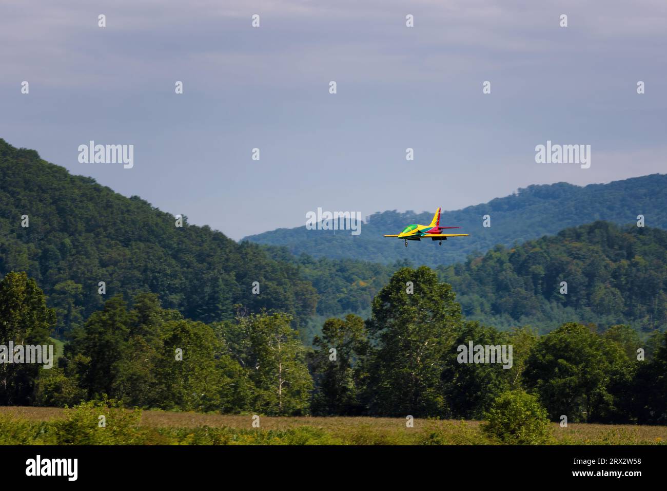 Mountain City, Tennessee August 26, 2023 Radio Control jets doing