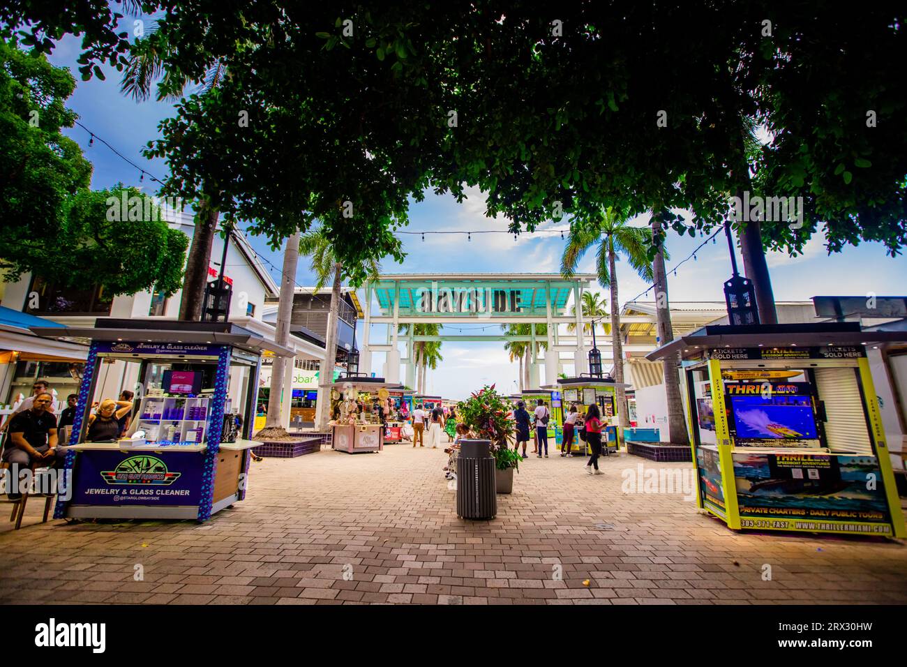 Bayside Market, Miami, Florida, United States of America, North America Stock Photo