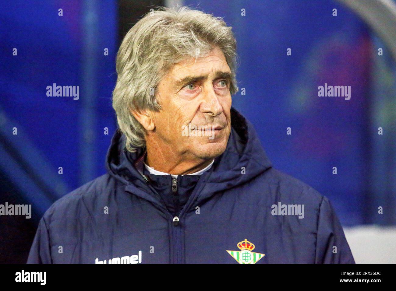 MANUEL PELLEGRINI, manager of the Spanish football team, Real Betis, Image taken at Ibrox