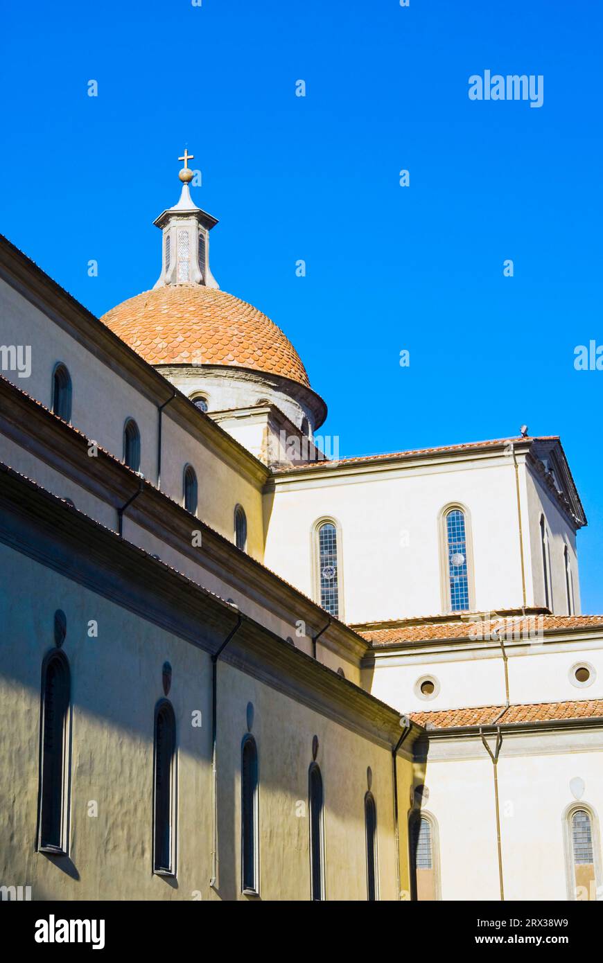 Church of Santo Spirito, Florence (Firenze), UNESCO World Heritage Site, Tuscany, Italy, Europe Stock Photo