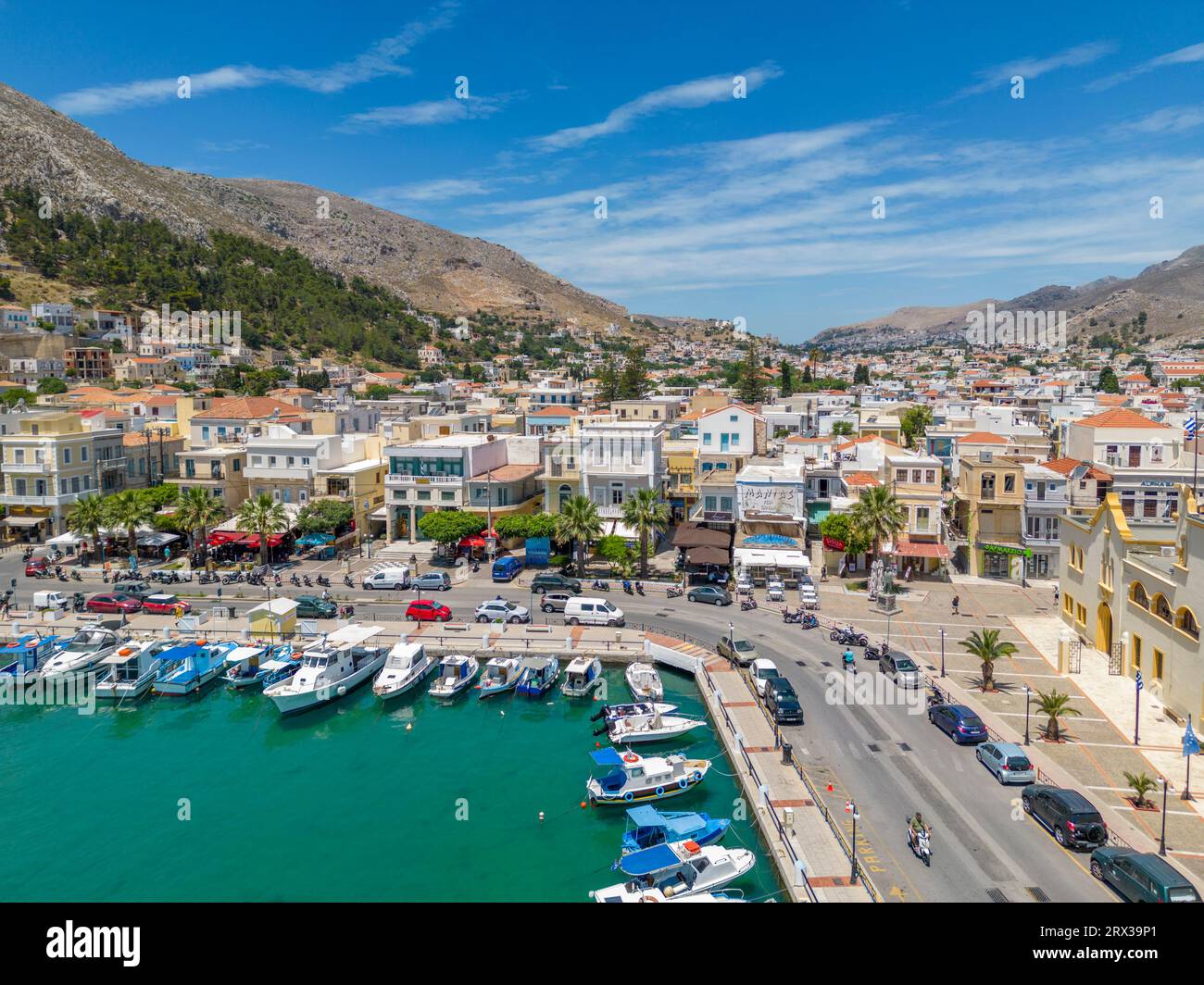 Aerial View Of Kalimnos Town Kalimnos Dodecanese Islands Greek aerial-view-of-kalimnos-town-kalimnos-dodecanese-islands-greek