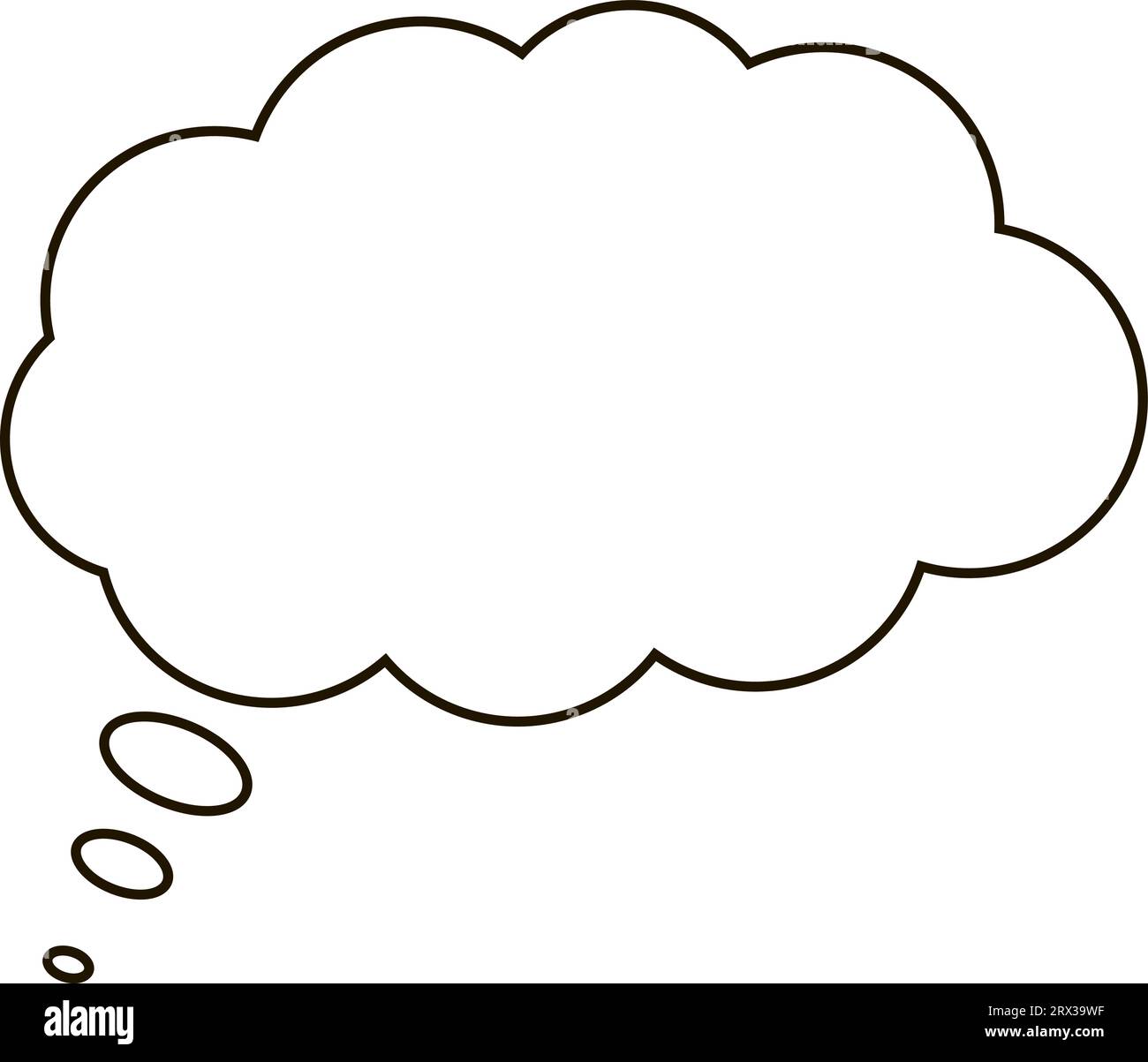 Comic speech bubbles icon Flat design style vector illustration Stock Vector