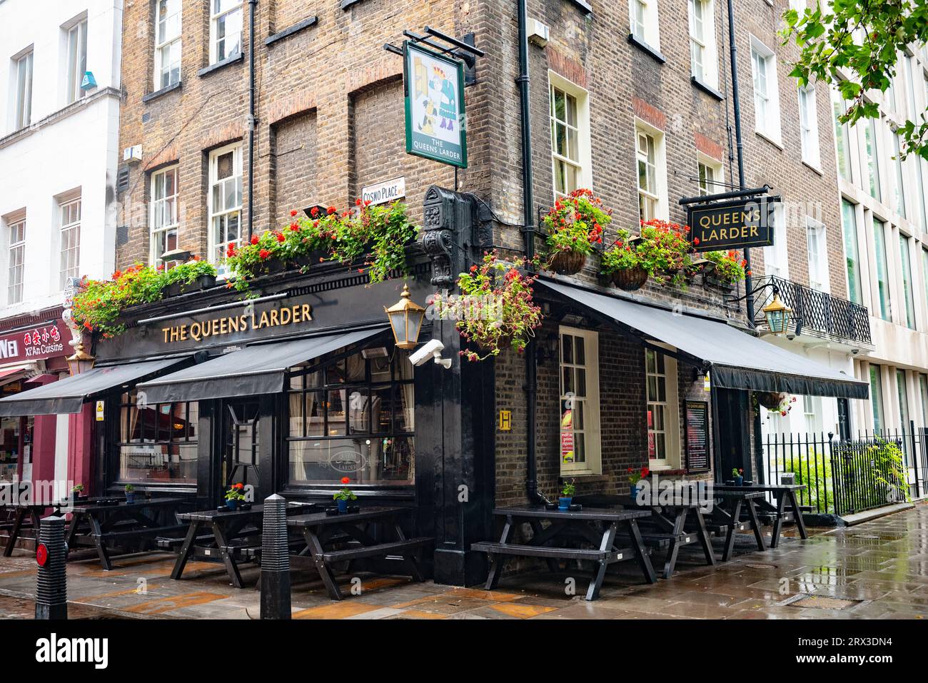 The Queens Larder Pub, so called because Queen Charlotte, the wife of ...