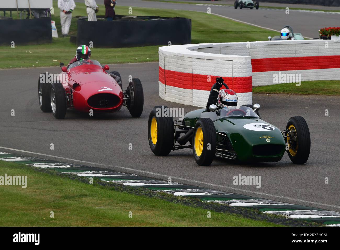 Katsuaki Kubota, Lotus-Climax 18, Marino Franchitti, Maserati 250F ...