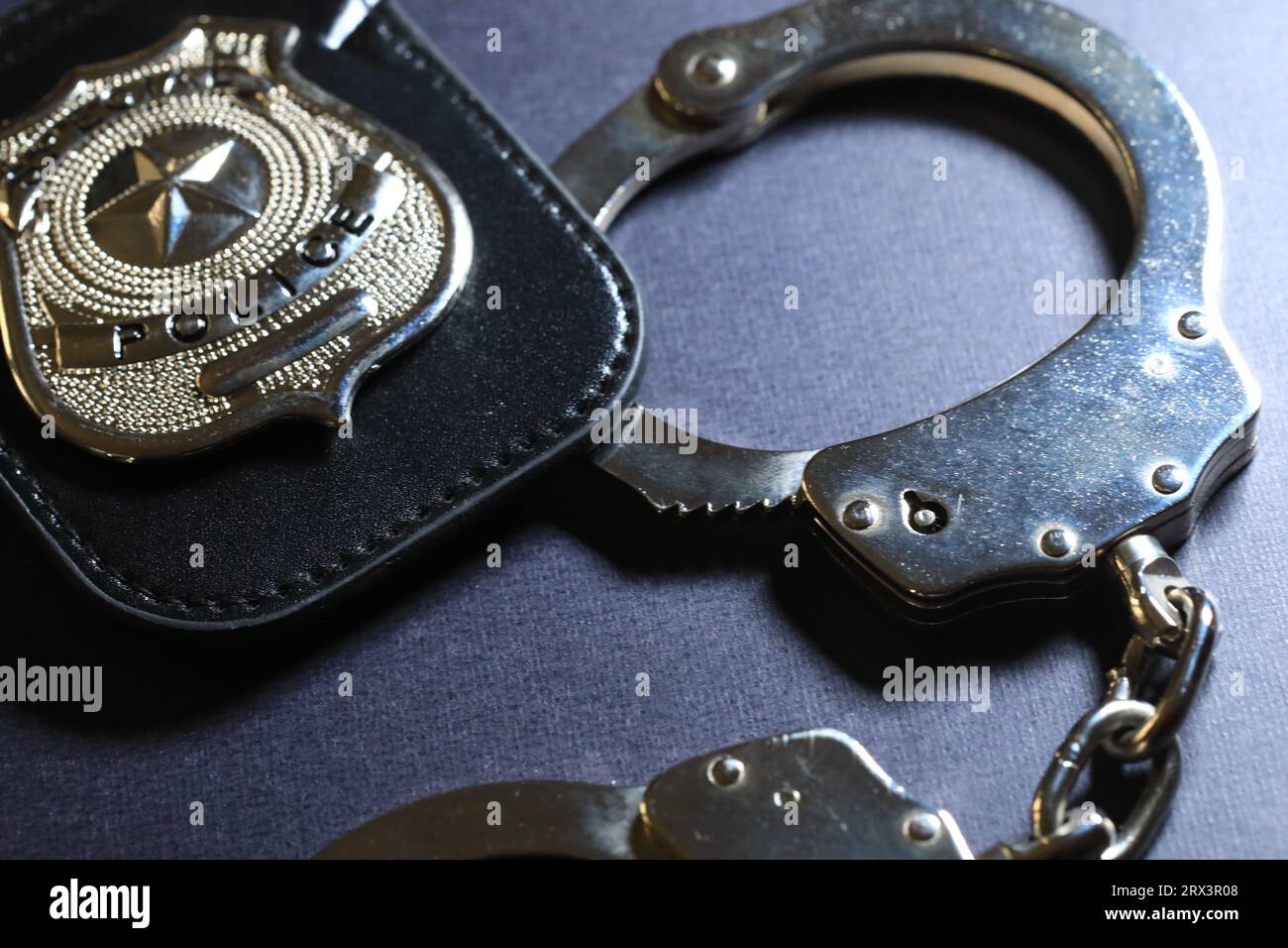 Law enforcement tools of the trade Stock Photo