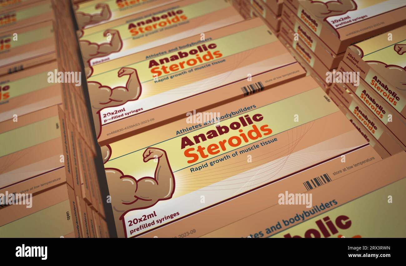 Anabolic steroids tablets box production line. Bodybuilding doping and