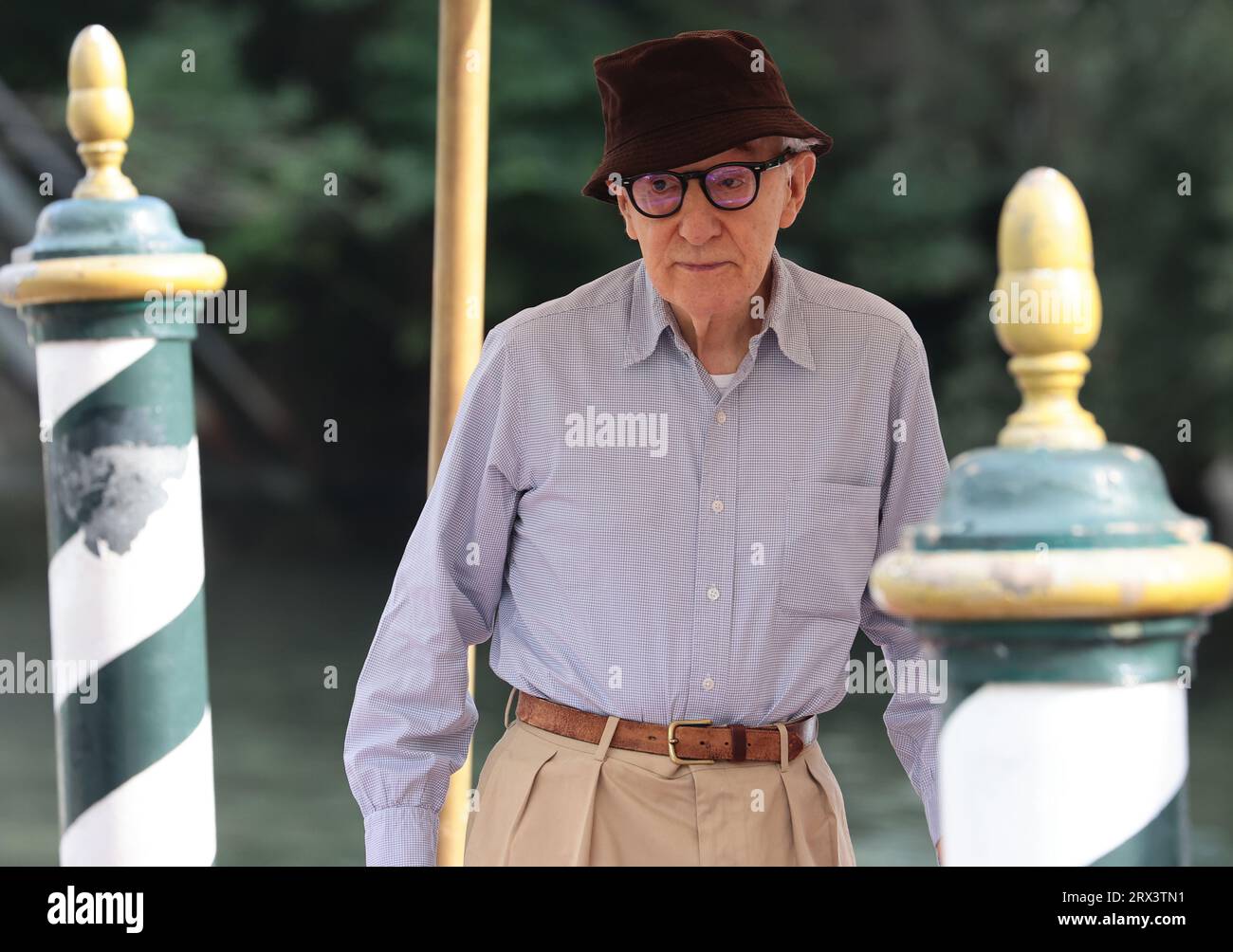 VENICE, ITALY SEPTEMBER 04 Woody Allen arrives for the 80th Venice
