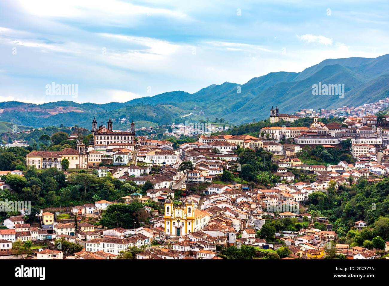 Photo inspiration: Visual Reference: Panoramic View Of The Historic City Of Ouro Preto With