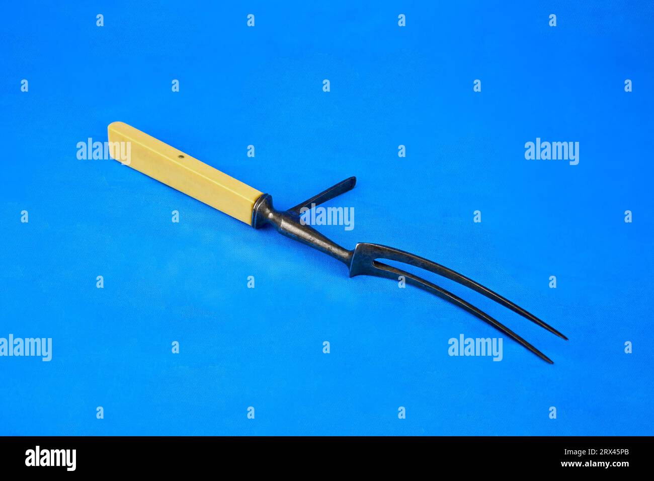 Vintage meat carving fork Stock Photo Alamy