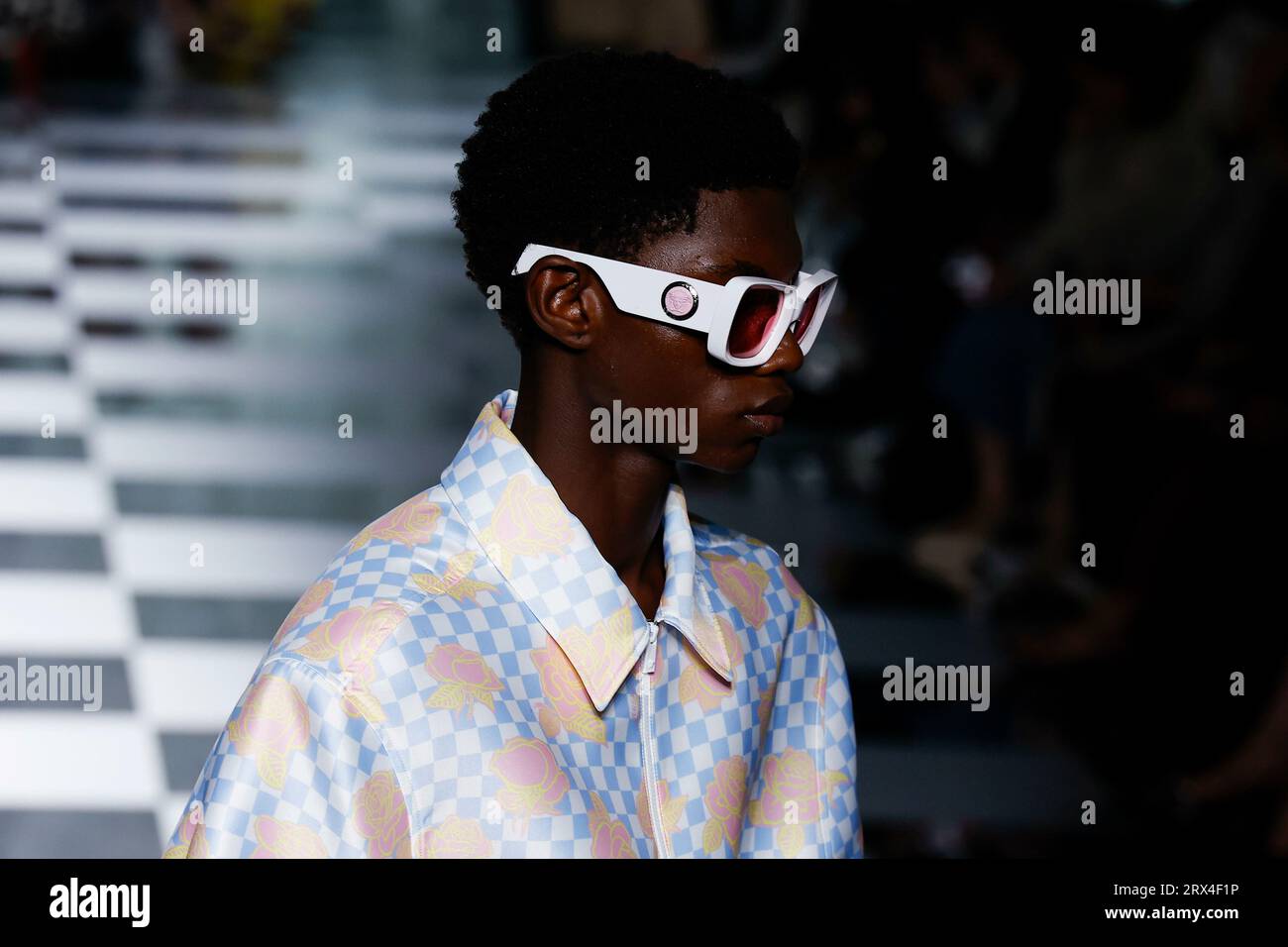 Milan, Italien. 22nd Sep, 2023. VERSACE Spring/Summer 2024 Runway ...