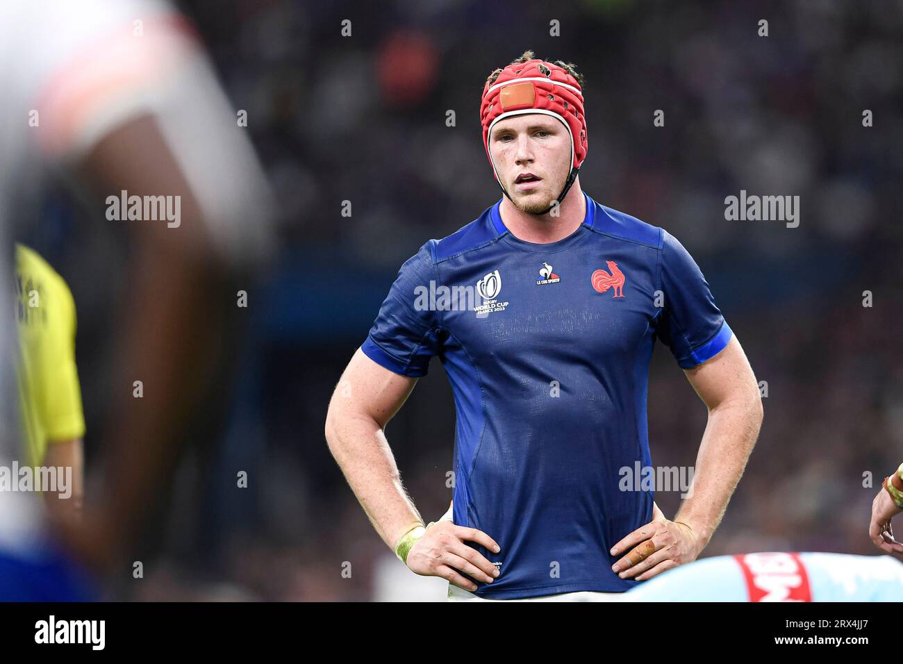 Marseille, France. 21st Sep, 2023. Thibaud Flament during the Rugby ...