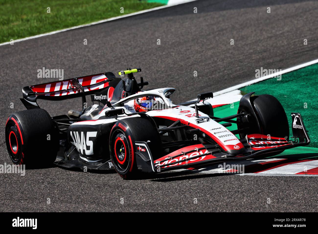 Suzuka, Japan. 23rd Sep, 2023. Nico Hulkenberg (GER) Haas VF-23. Formula 1 World Championship, Rd 17, Japanese Grand Prix, Saturday 23rd September 2023