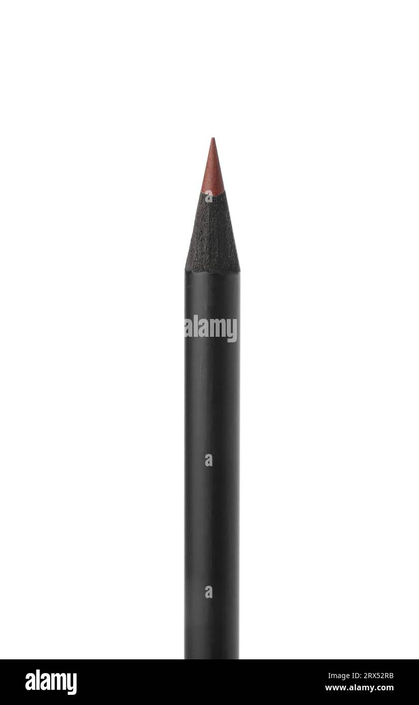 Brown pencil isolated on white background Stock Photo - Alamy