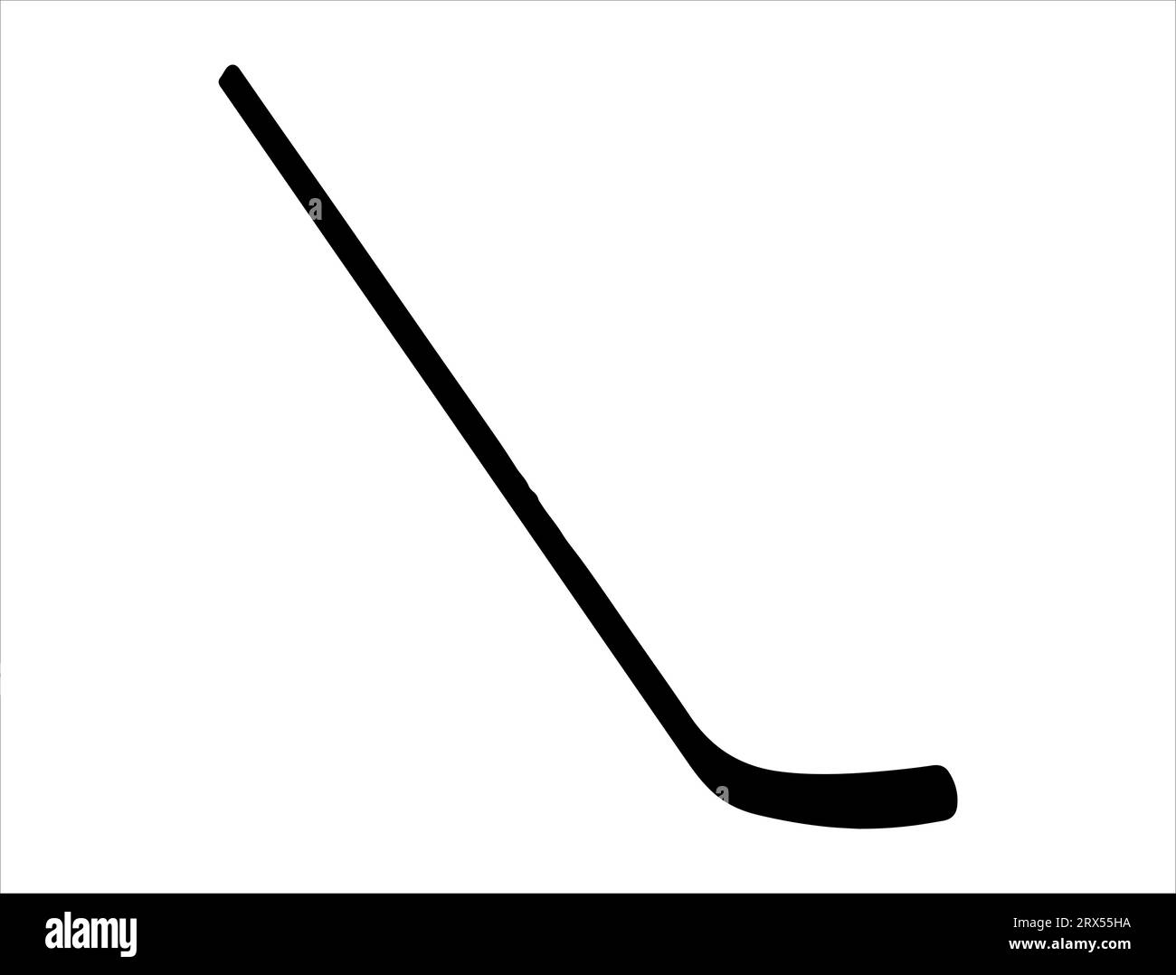 hockey-stick-silhouette-vector-art-white-background-stock-vector-image-art-alamy