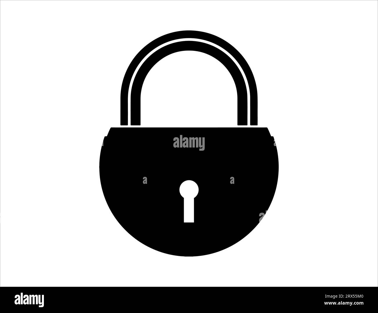Pad lock vector Stock Vector Images Alamy