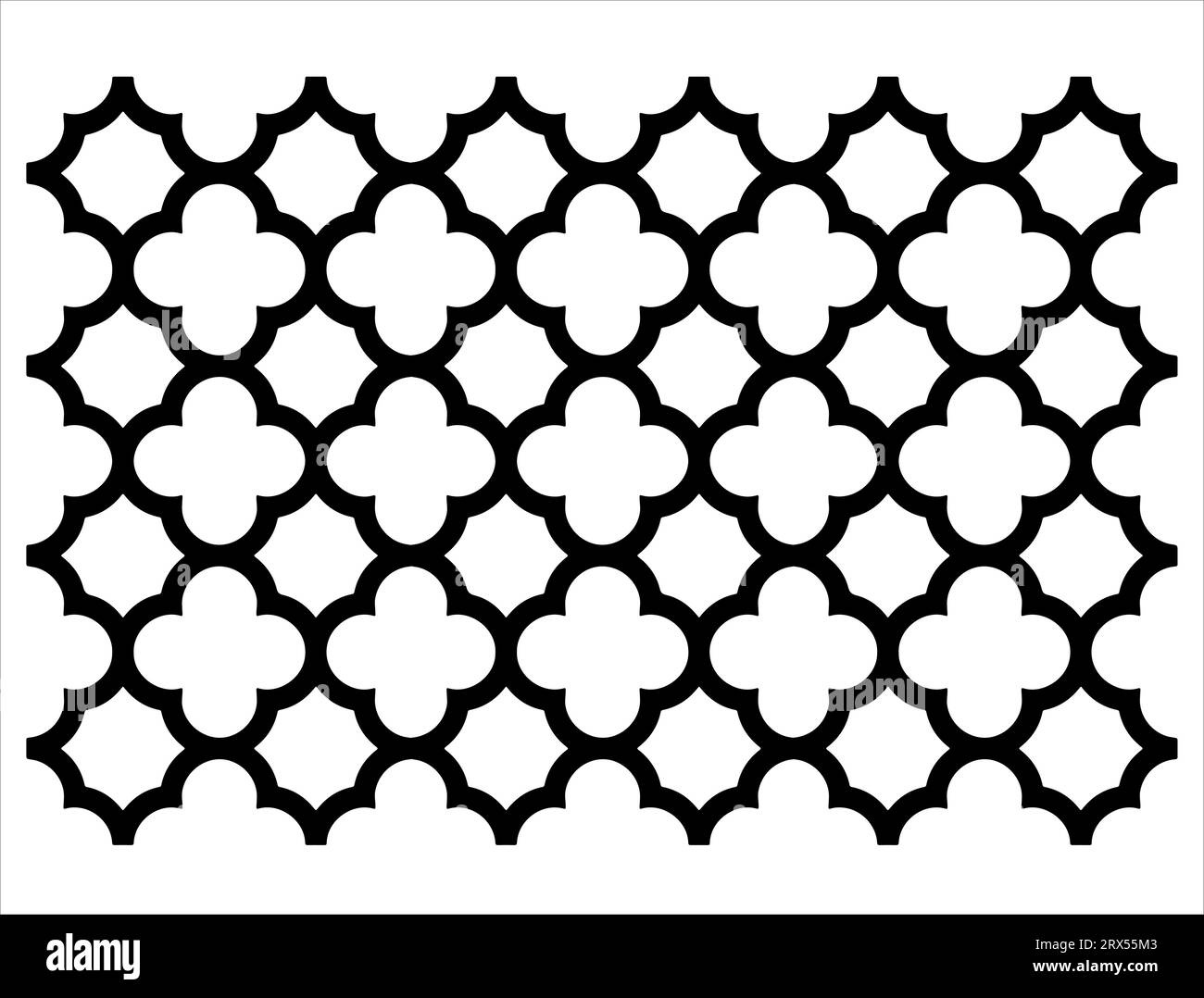 Moroccan silhouette vector art white background Stock Vector