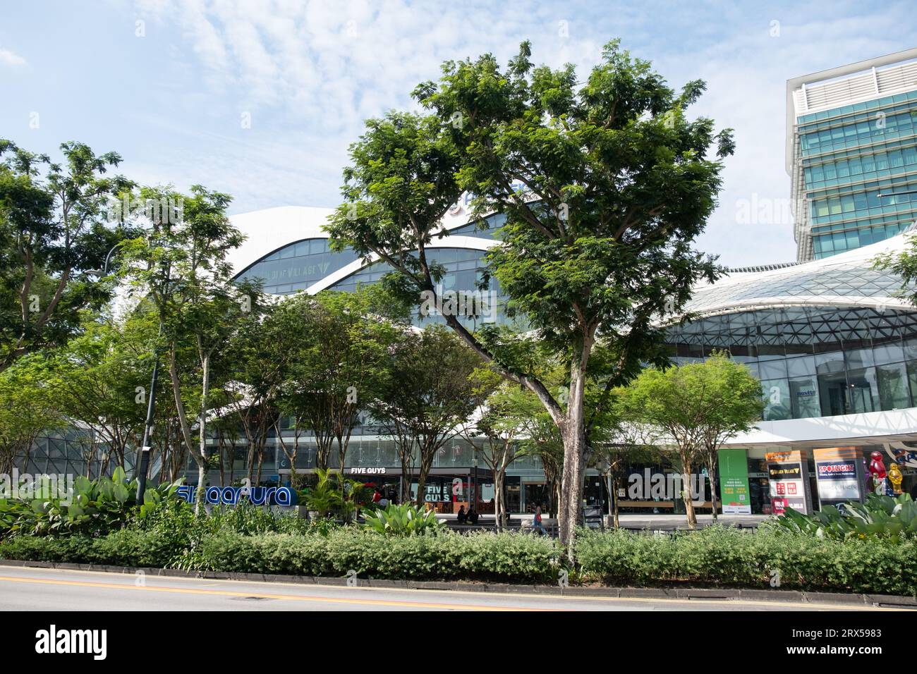 Singapore - 20 October 2022: Plaza Singapura. It is a contemporary shopping mall located along Orchard Road, Singapore, next to Dhoby Ghaut MRT statio Stock Photo