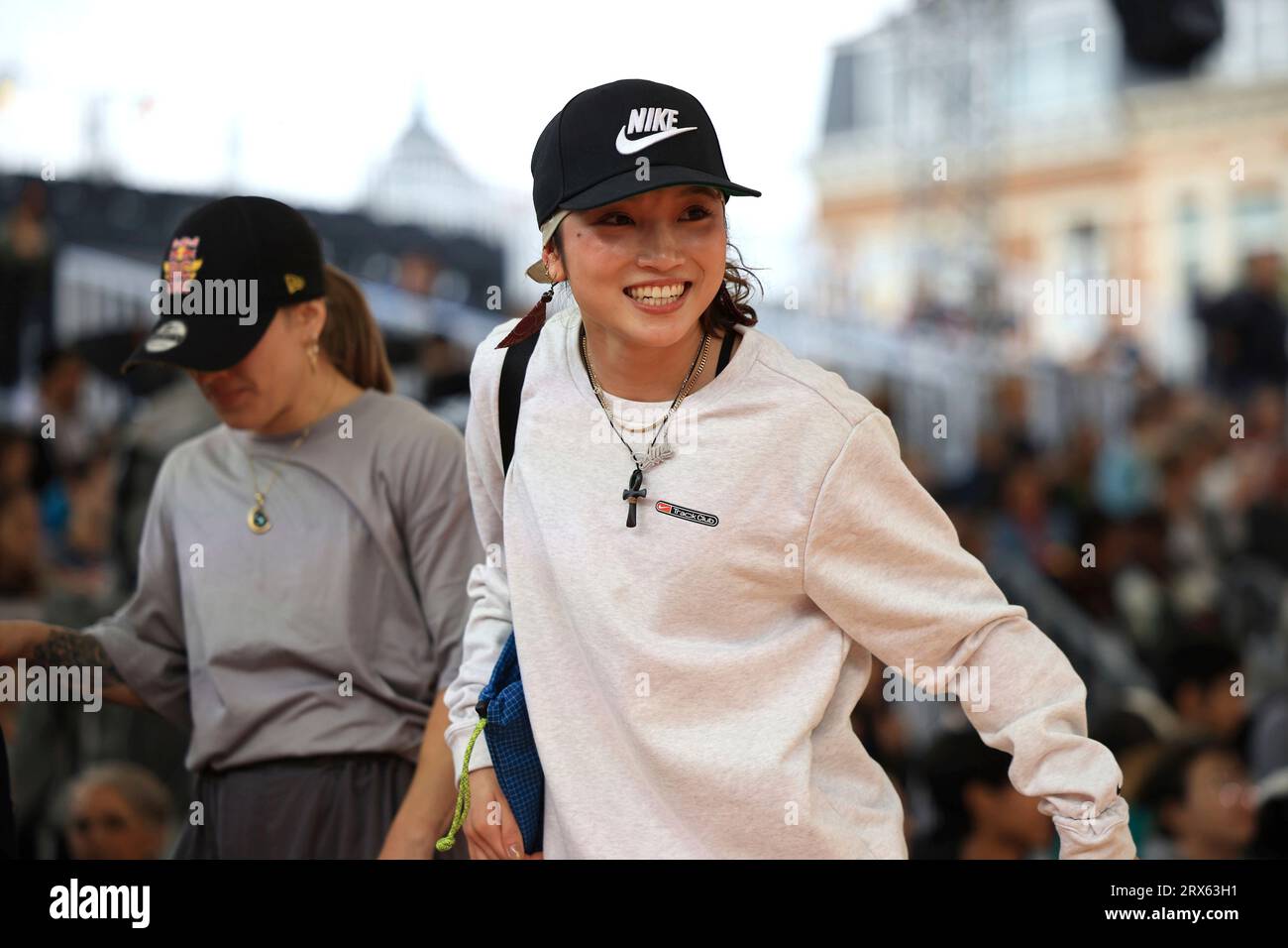 Ami Yuasa (BGirl Ami) is seen during a qualifying of World Breaking