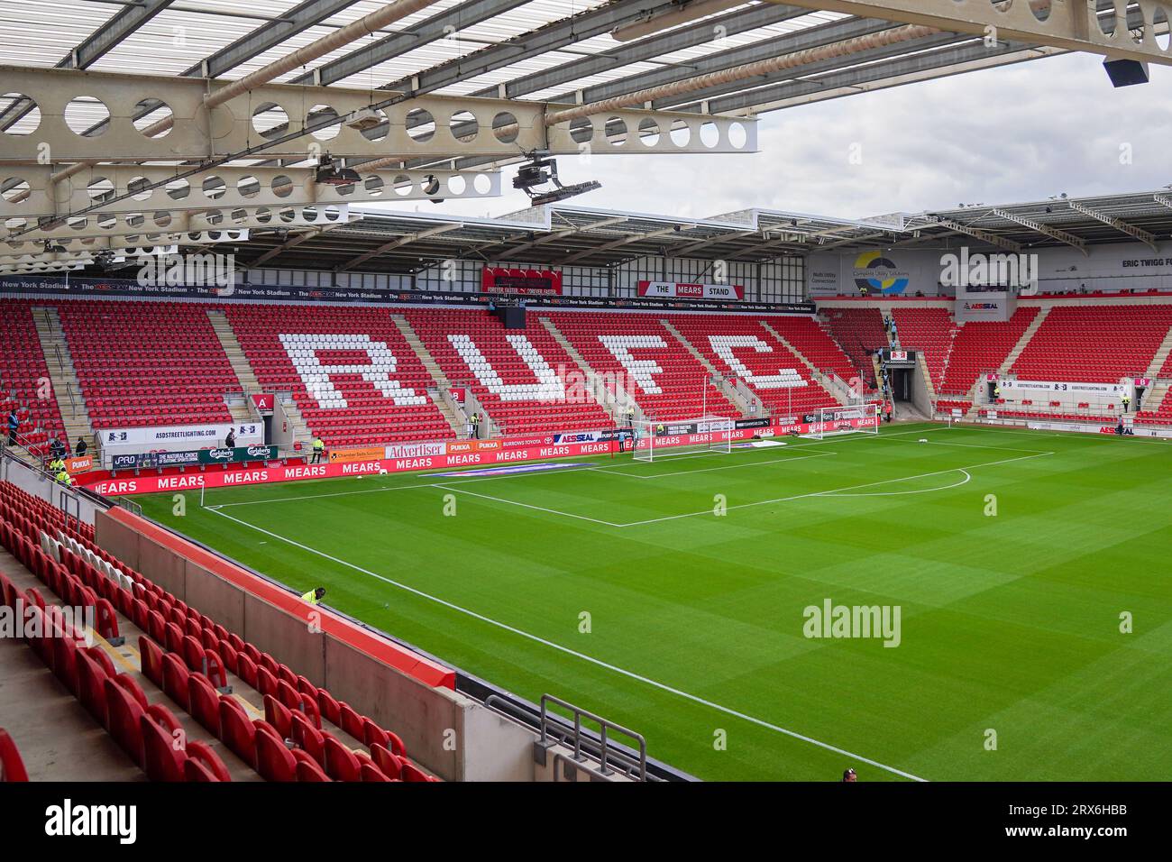 Rotherham, UK. 23rd Sep, 2023. General View inside the Stadium during